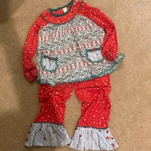 Matilda Jane Christmas pajamas size 8